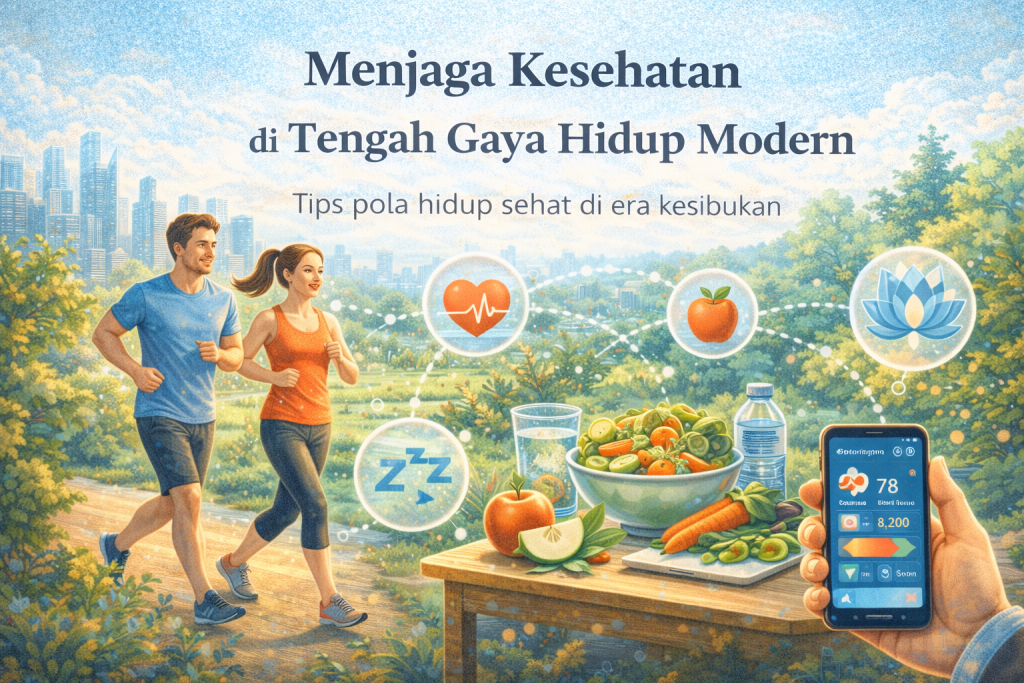 Menjaga Kesehatan di Tengah Gaya Hidup Modern