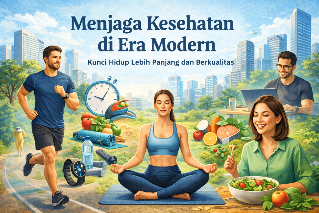 Menjaga Kesehatan di Era Modern Kunci Hidup Lebih Panjang dan Berkualitas